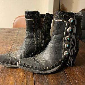 Double D Ranch x Old Gringo Black Booties